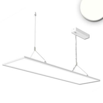 LED Office Hängeleuchte Up&Down, 20W+20W, 30x120cm, weiß, UGR<19, 4000K, dimmbar