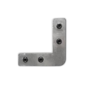 Eckverbinder horizontal für TUNNEL, SURF16, LAMP35, CORNER20N, Double/Single, HIDE, 90°, 4er Set