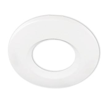 Cover Aluminium rund/Kante weiß matt für Sys-68