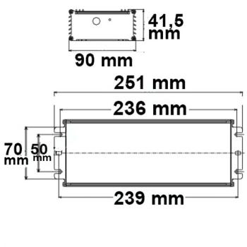 Preview: LED PWM-Trafo 24V/DC, 0-400W, 1-10V dimmbar, IP67, SELV