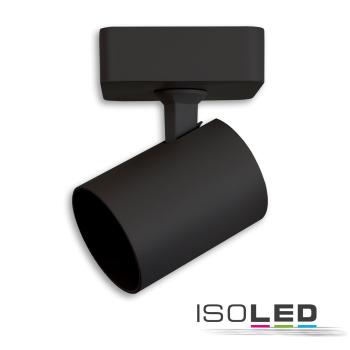 Wand-/Deckenleuchte GU10 Single, IP20, schwarz, exkl. Leuchtmittel