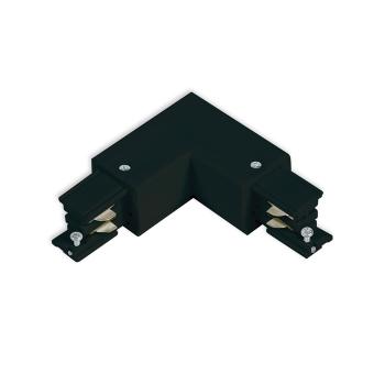 3-Phasen S1 L-Verbinder N-Leiter innen, Schutzleiter außen, schwarz