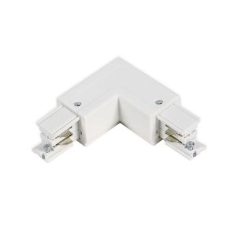 3-Phasen S1 L-Verbinder N-Leiter innen, Schutzleiter außen, weiß