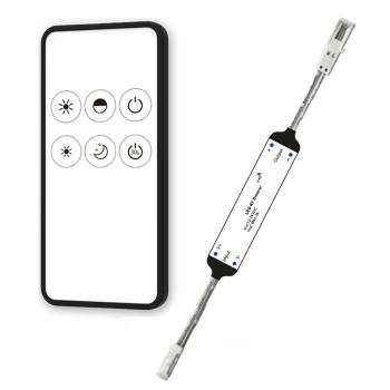 LED Funk PWM-Dimmer MiniAMP inkl. Fernbedienung, 12-24V DC, 3A