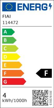 Preview: LED Einbauleuchte MiniAMP schwarz, 3W, 24V DC, warmweiß, dimmbar