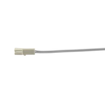 MiniAMP Anschlussbuchse female, 30cm, 2-polig, weiß, max. 3A