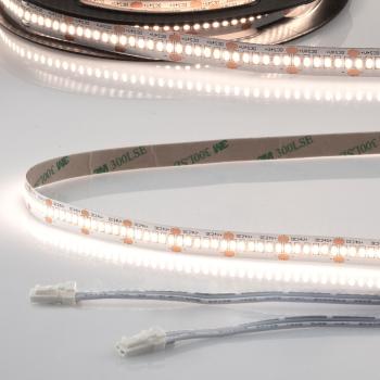 LED CRI940 MiniAMP Flexband, 24V DC, 12W, IP20, 4000K, 250cm, beids. 30cm Kabel + maleAMP, 300 LED/m