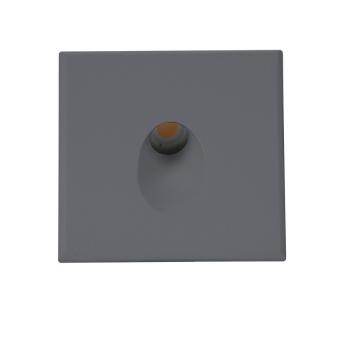 Cover Aluminium eckig 1 schwarz für Sys-Wall68