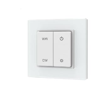 Sys-Pro weißdynamische 1 Zone Aufputz-Tast-Fernbedienung mit Batterie