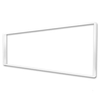 Aufbaurahmen weiß RAL 9016 für LED Panel 300x1200