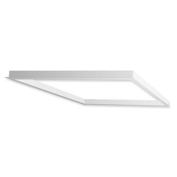 Einbaurahmen weiß RAL 9016 für LED Panel 600