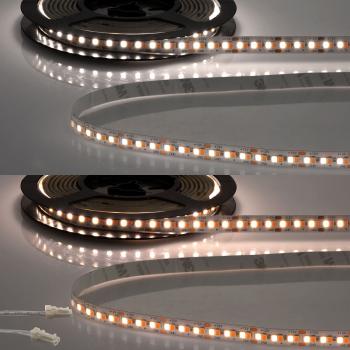 LED CRI919/940 MiniAMP CCT Flexband, 12V DC, 15W, IP20, 120cm, 2 polig, Kabel mit Stecker, 240 LED/m