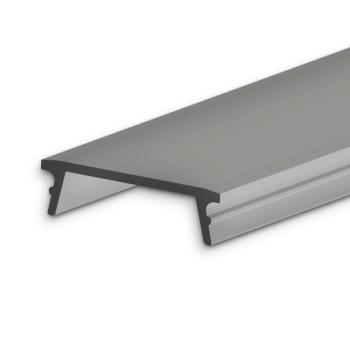 Abdeckung COVER42 schwarz/matt 200cm für Profil SURF16
