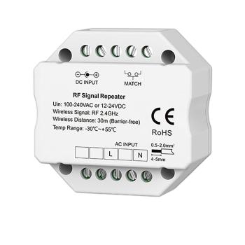 Sys-Pro Mesh Signal Repeater, max. 30m, 12-24V DC / 100-240V AC