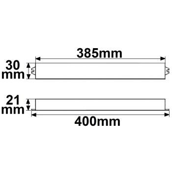 Preview: LED PWM-Trafo 24V/DC, 0-240W, Push/DALI-2 dimmbar, IP67, SELV, flach, ultraschmal