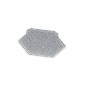 Endkappe E216 für LED Trockenbauprofil Ausseneck, 1STK
