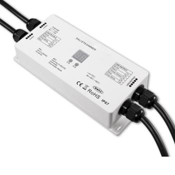 DALI DT8 1 Adresse Universal Push-Dim PWM-Dimmer IP67, 4 Kanal, 12-36V 4x5A, 48V 4x3A