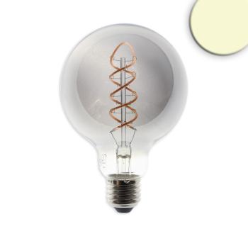 E27 Vintage Line LED Roundbulb 95, Smoky, 4W, 2200K