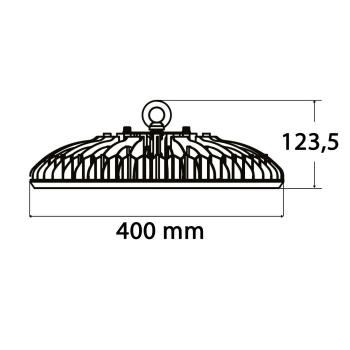 Preview: LED Hallenleuchte TOQ 85°C, 80W, 4000K, IP65