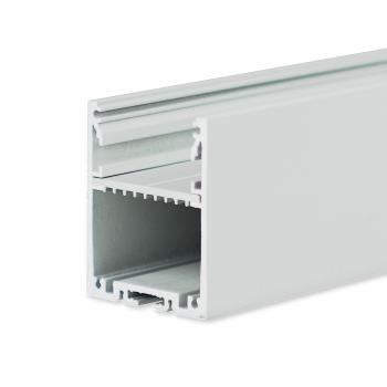 LED Aufbauprofil LAMP30 V1 Aluminium weiß RAL 9003 200cm