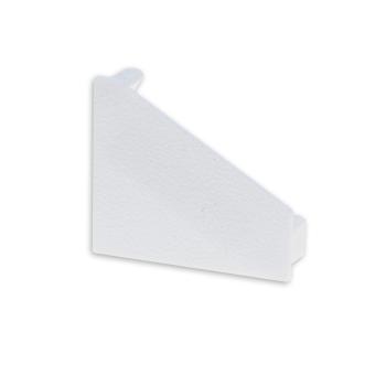 Endkappe EC110L weiß für Profil CORNER18, links 1 STK