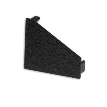 Endkappe EC110L schwarz für Profil CORNER18, links 1 STK