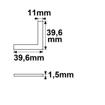 Preview: Eckverbinder für Profil DIVE20/SURF20 90°, 4er Set