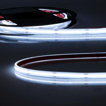 LED HT927/965 COB CCT 2-pol Flexband für bis zu 100°C Umgebung, 24V DC, 8W, IP68, 5m Rll, 512 LED/