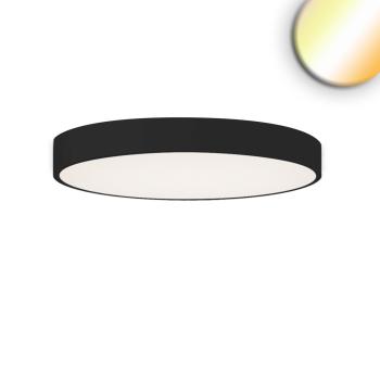 LED Deckenleuchte UGR<19 2H, schwarz, 60W|70W, IP42, DN800, ColorSwitch 2700|3000|4000K, dimmbar