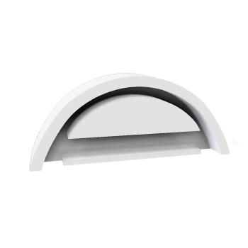 Endkappe für LED T5/T8 Umrüstplatine inkl. Abdeckung COVER69 ohne Kabeldurchführung