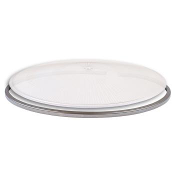 Scheibe für PC Reflektor der Hallenleuchten Serie FL2, transparent, mit Ring und Feder