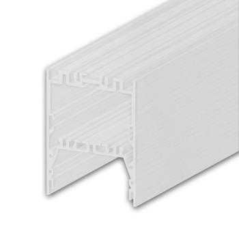 LED Leuchtenprofil LAMP40 Aluminium weiß pulverbeschichtet, 300cm