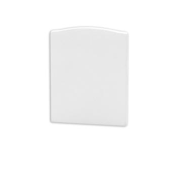 Endkappe EC114 weiß für LAMP30 V1+V2, 2 Stück, mit Lichtfalle