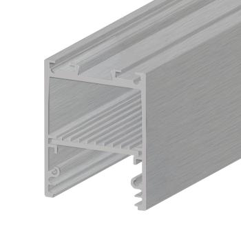 LED Leuchtenprofil LAMP30 V2 Aluminium silber pulverbeschichtet, 300cm