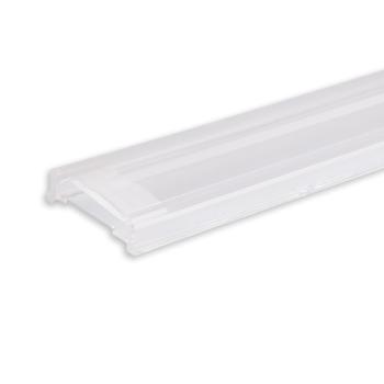 Linsen-Einschubcover C66, Abstrahlwinkel 25° asymmetrisch, 1176mm, für LAMP30 V2 Profil