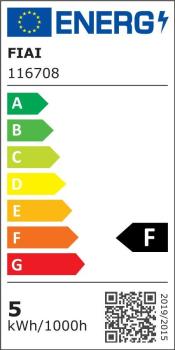 Preview: LED Einbaustrahler BACK60, messing geb., rund, 5W, CRI90, 2700K, rückversetzt, UGR<12, dimmbar