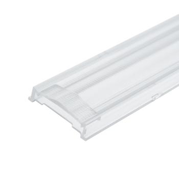 Einschubcover 2x25° Linse doppelt-asymmetrisch für 3-Phasen Linearleuchte prismatisch, 120cm