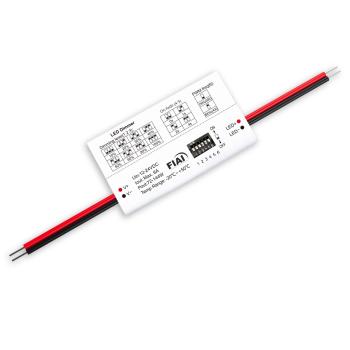 LED Soft-On Multi-PWM-Dimmer, 1 Kanal, 12-24V DC 6A