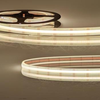 LED HT927/960 CCT Flexband für bis zu 100°C Umgebung, 24V DC, 10W|10W, IP68, 5m Rll, 640 LED/m