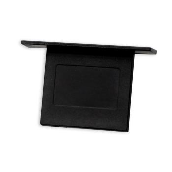 3-Phasen Einbau Classic Endkappe, schwarz, 1 Stück