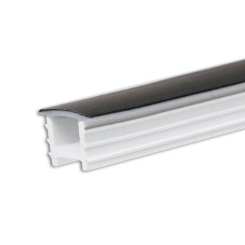 FLEX-COVER10 Twist+Bend, Silikon, schwarz, 5% Transm., 5m Rolle