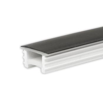 FLEX-COVER16 Twist+Bend, Silikon, schwarz, 5% Transm., 20m Rolle