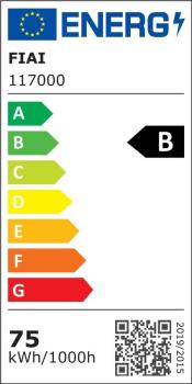 Preview: FastFix LED Linearsystem R XL Modul 1528mm 25-75W, 5000K, 120°, 160lm/W