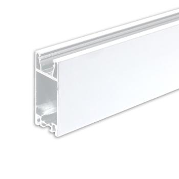 Gardinenprofil Curtain10 ONE HIGH, weiß RAL 9010, 200cm