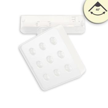 3-Phasen Schienenstrahler MATRIX, 20W, 40°, weiß, 4000K, UGR<19