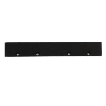 Endkappe Alu EC128 für Curtain10 DOUBLE, 2 Stück, weiß