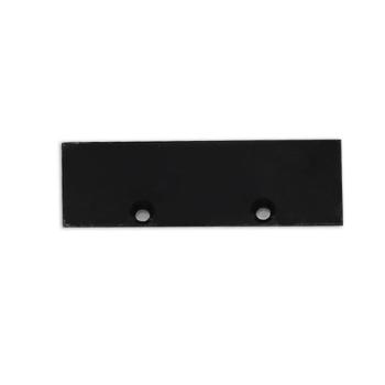 Endkappe Alu EC126 für Curtain10 ONE, 2 Stück, weiß