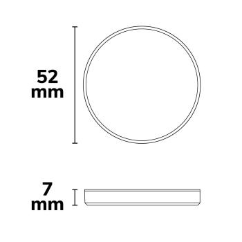 Preview: MiniAMP Multi-PWM Touch-Dimmer, kapazitive Touch Erkennung durch 2 cm Holz, 5-24V DC, 3A