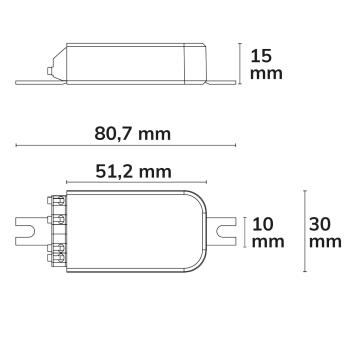 Preview: DALI Power Supply 16V, 80mA, 230V Nennspannung
