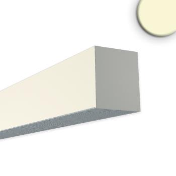 PROLAMP 40Dhm Aufbau Rechteck 124W weiß, 2000x2000mm, opal+, TRIAC dimmbar, 3000K, 6-teilig